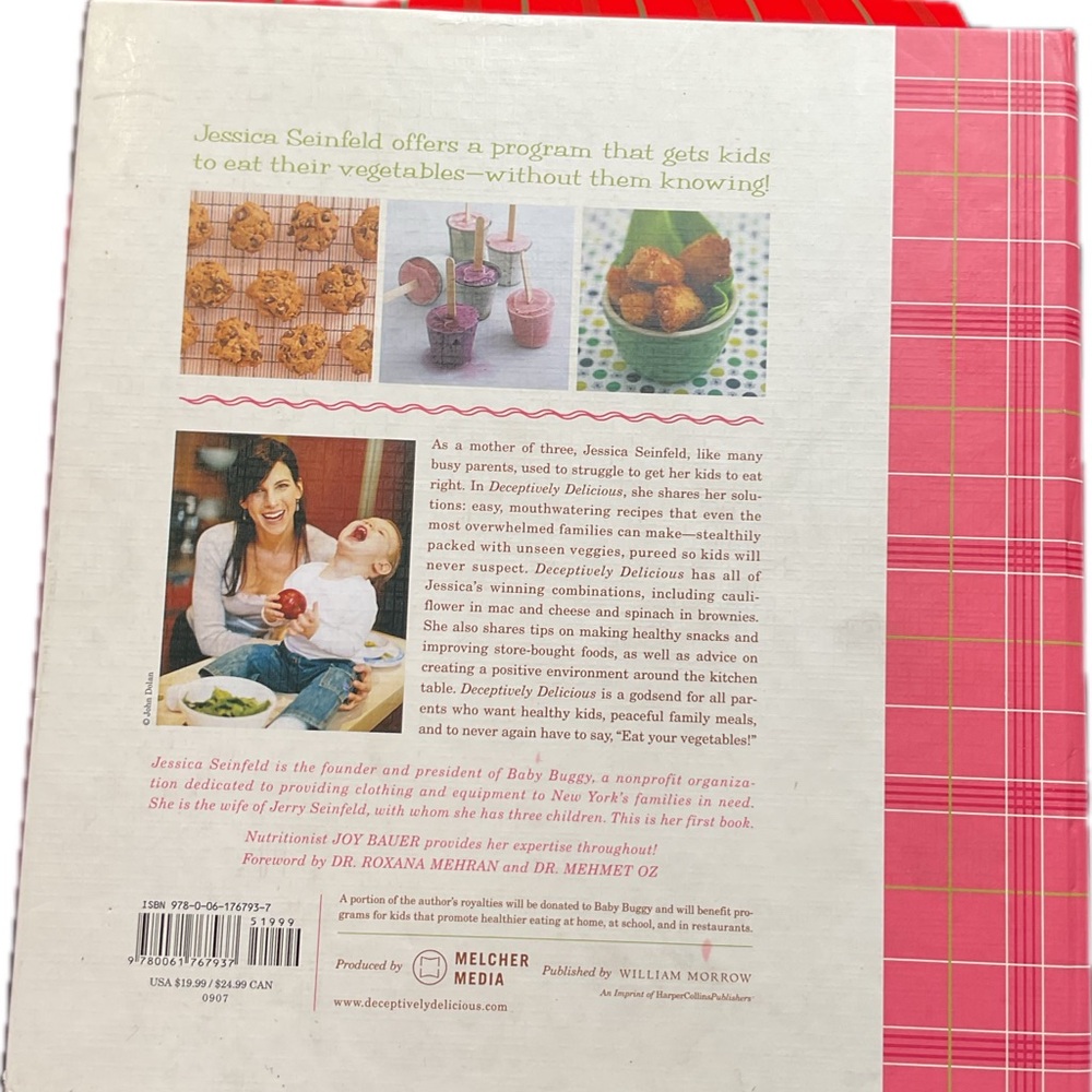 Deceptively Delicious Cookbook by Jessica Seinfeld - Picture 2 of 2